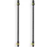 Arva Nepal Carbon 3 Parts Powerlock Cork Grip Spaserstokker, Black / gold, 105-135cm