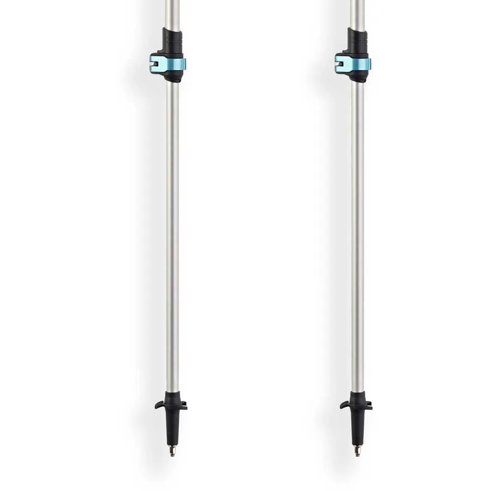 Arva Nepal Compact 3 Parts Powerlock Cork Grip Spaserstokker, Ice blue, 105-120cm