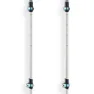 Arva Nepal Compact 3 Parts Powerlock Cork Grip Spaserstokker, Ice blue, 105-120cm