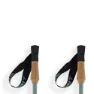 Arva Nepal Compact 3 Parts Powerlock Cork Grip Spaserstokker, Ice blue, 105-120cm
