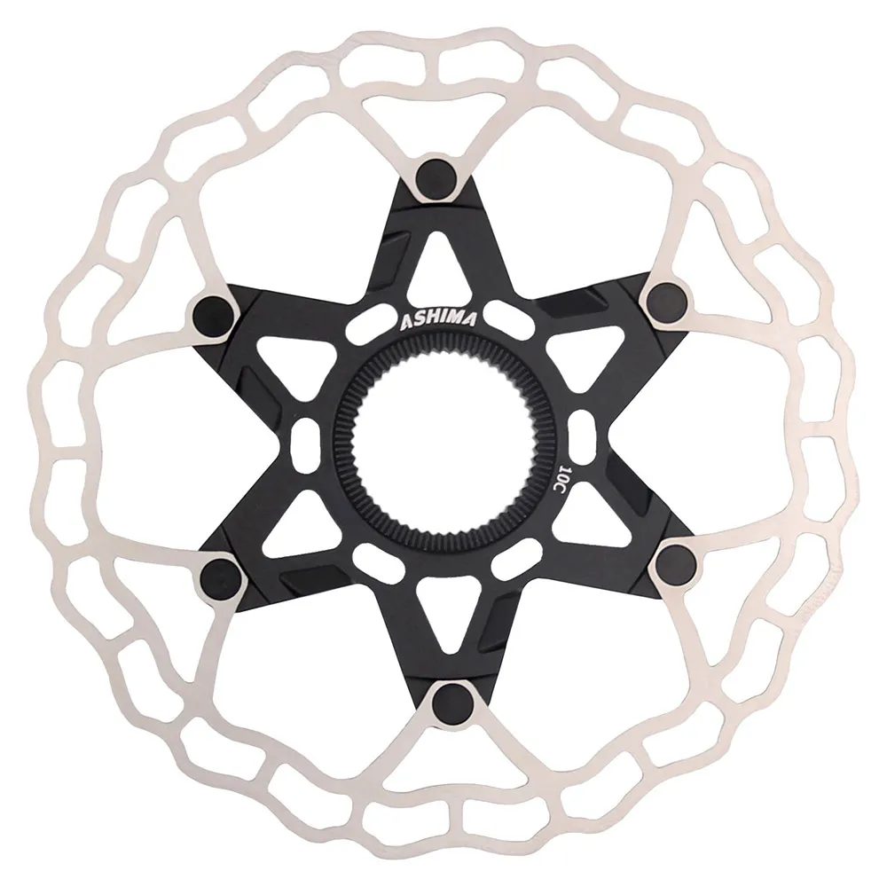 ASHIMA Aro-10 Cl Bremsekive, Silver / black, 140mm
