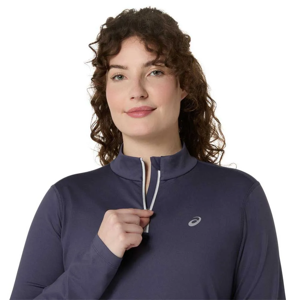 Asics Core Ls Halv Glidelås Langarmet T-skjorte female Asics Core Ls Halv Glidelås Langarmet T-skjorte female