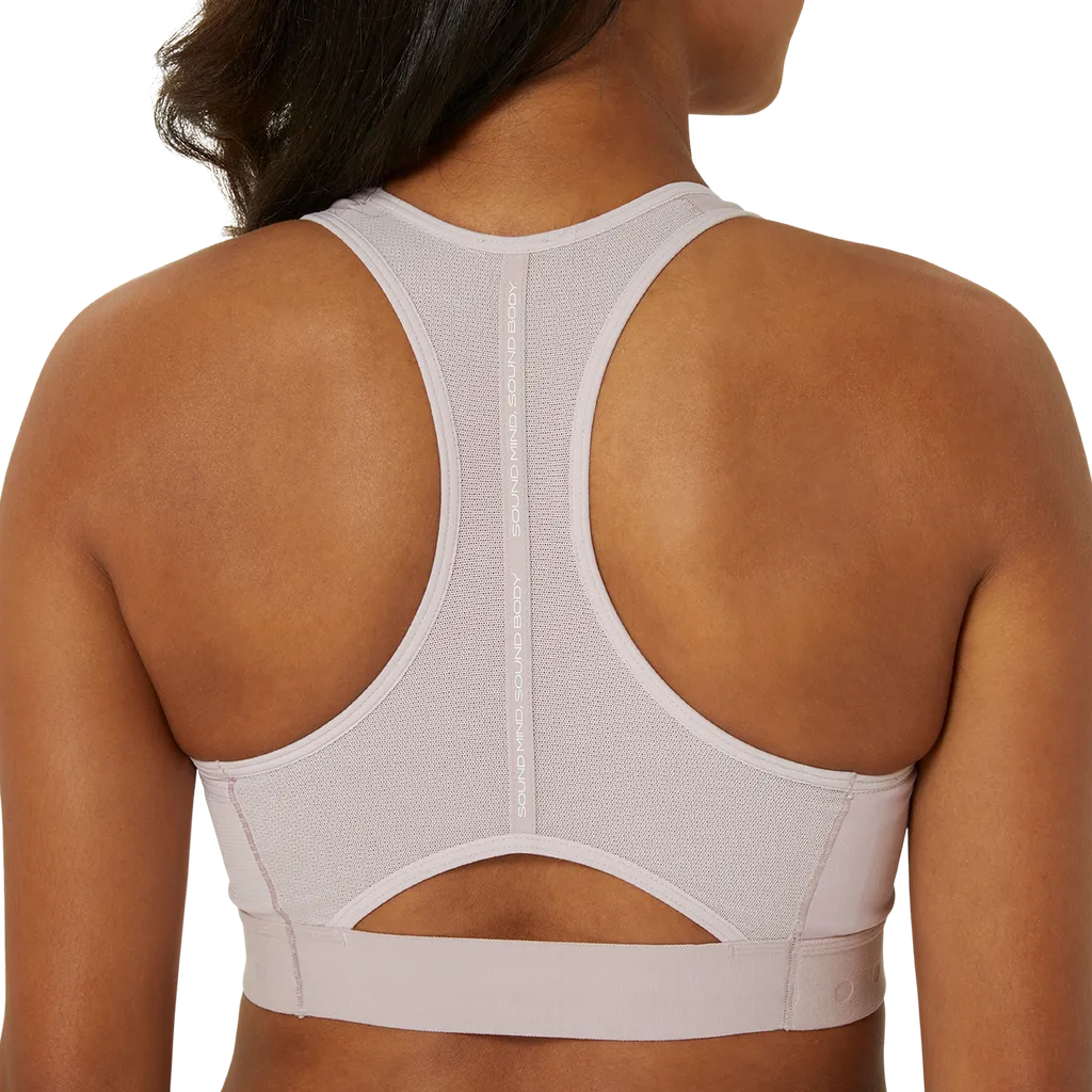 Asics Dame Road Sports Top, Watershed rose