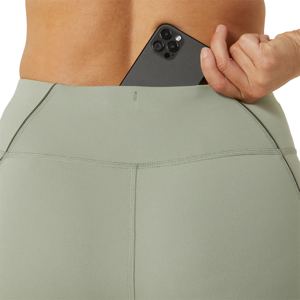 Asics Dame Tights Icon, Olgr/magr