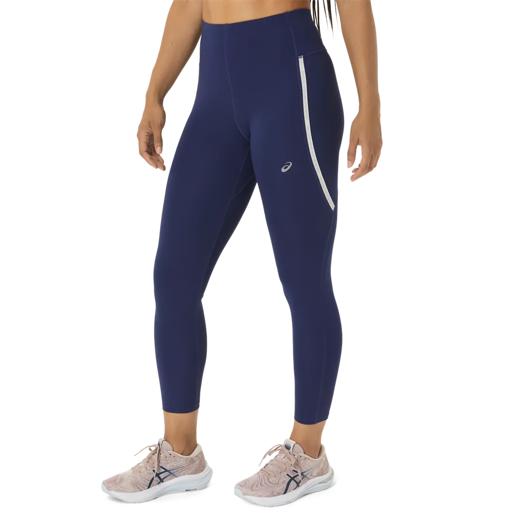 Asics Dame Tights Race High Waist, Indigoblue Asics Dame Tights Race High Waist, Indigoblue
