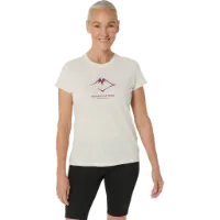 Asics Dame Top Fujitrail Logo SS