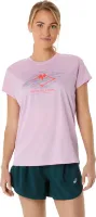 Asics Dame Top Fujitrail Logo SS