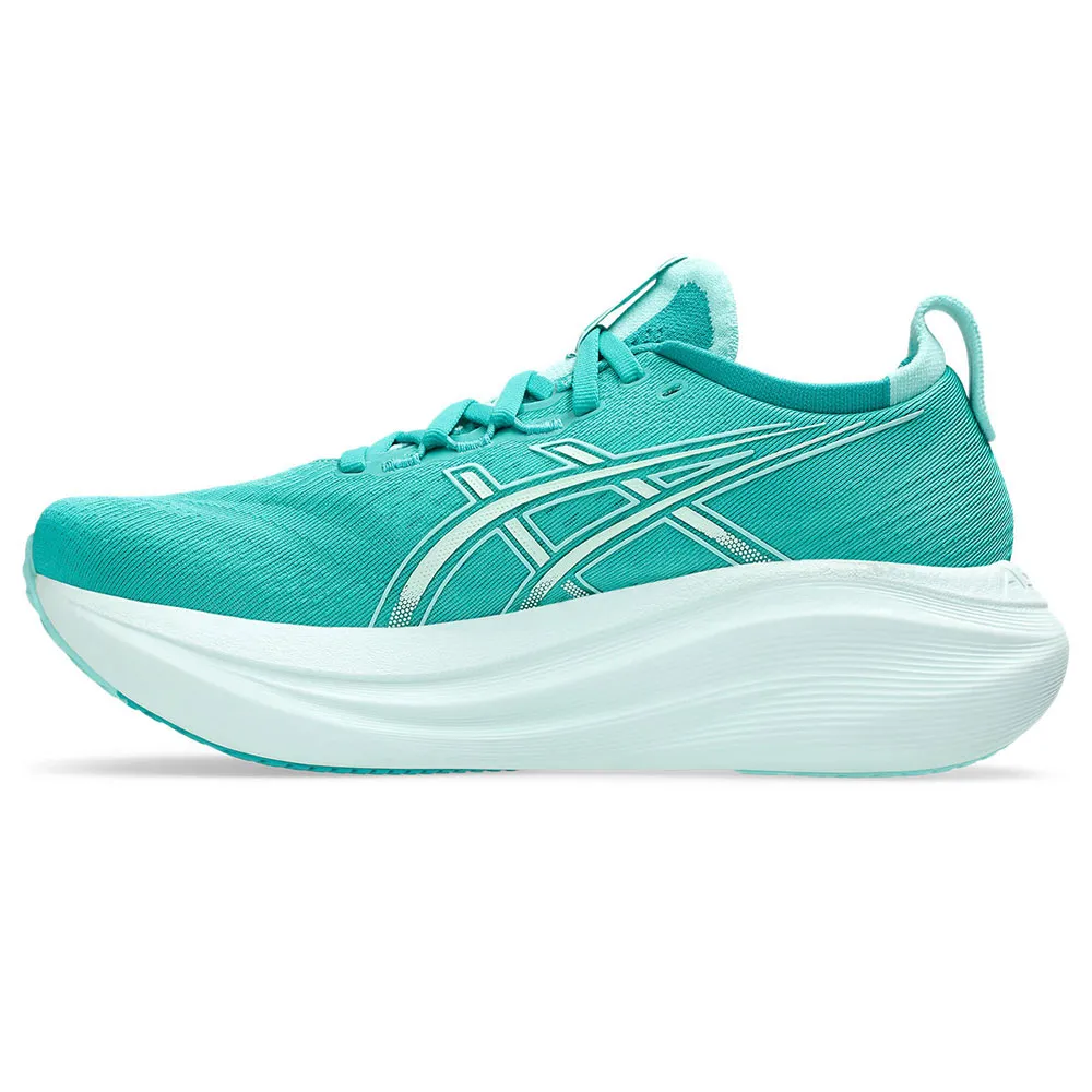 Asics Gel Nimbus 27 Løpesko Refurbished female, Wave teal / illuminate mint Asics Gel Nimbus 27 Løpesko Refurbished female, Wave teal / illuminate mint