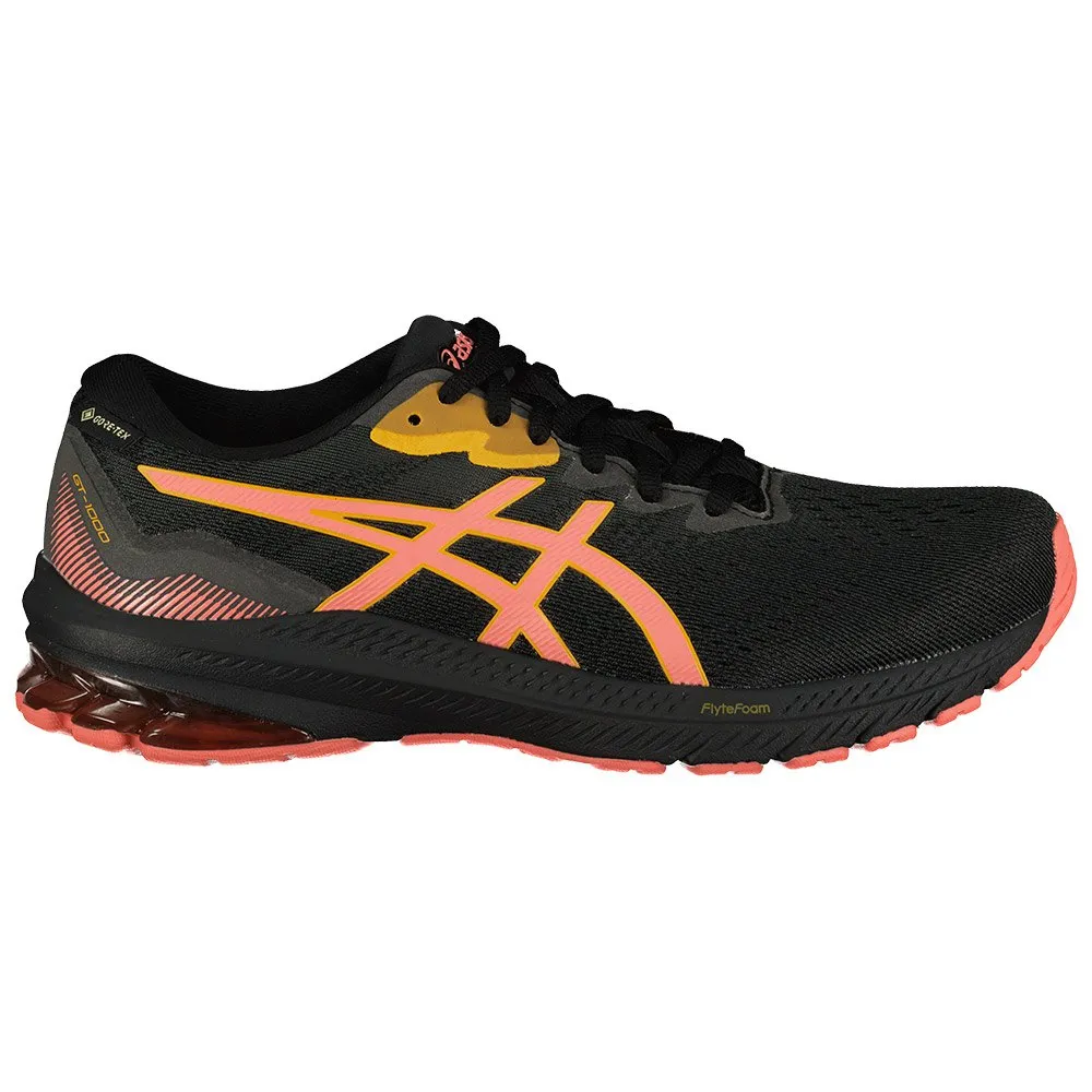Asics Gt-1000 11 Goretex Løpesko female, Black / papaya Asics Gt-1000 11 Goretex Løpesko female, Black / papaya