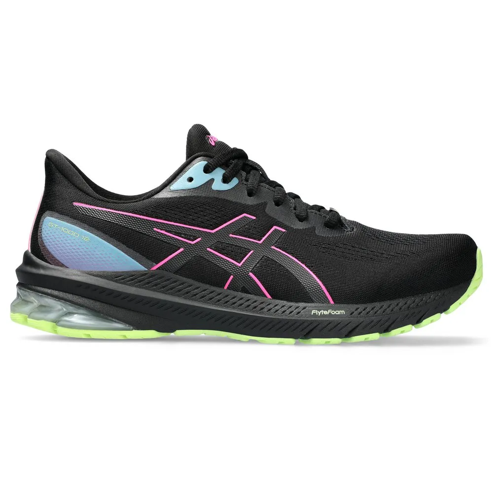 Asics Gt-1000 12 Goretex Løpesko female, Black / hot pink