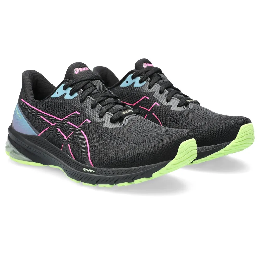 Asics Gt-1000 12 Goretex Løpesko female, Black / hot pink