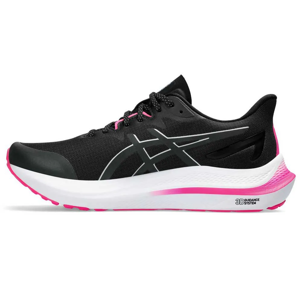 Asics Gt-2000 12 Lite-show Løpesko female, Black / pure silver Asics Gt-2000 12 Lite-show Løpesko female, Black / pure silver