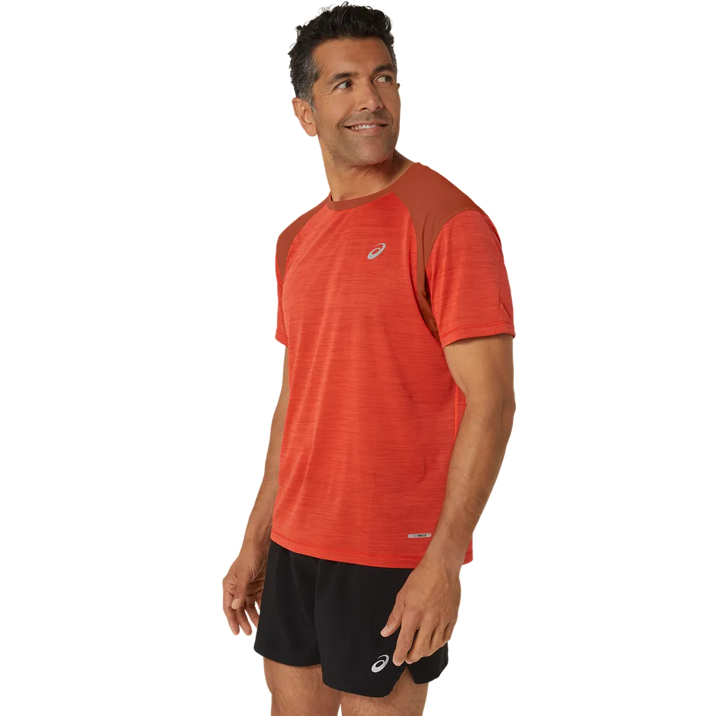 Asics Herre Top Road SS, Red