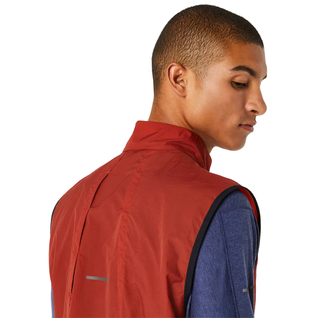 Asics Herre Vest MetaRun Packable, Spice latte Asics Herre Vest MetaRun Packable, Spice latte