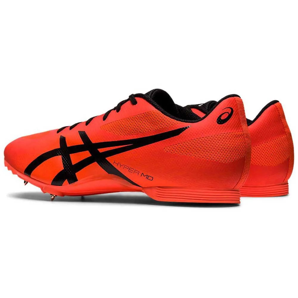 Asics Hyper Md 7 Løpesko Med Pigger male, Sunrise red / black Asics Hyper Md 7 Løpesko Med Pigger male, Sunrise red / black