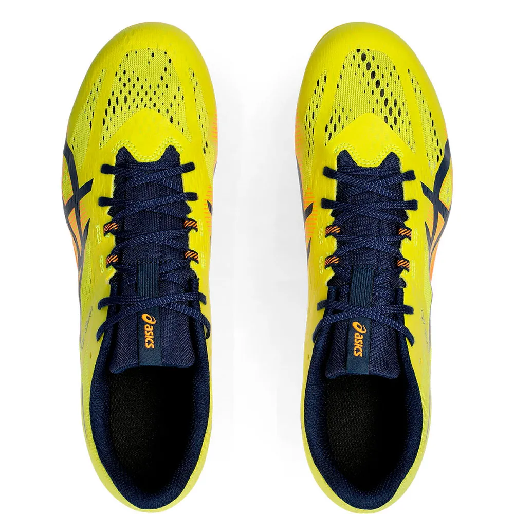 Asics Hyper Md 8 Løpesko Med Pigger male, Bright yellow / blue expanse