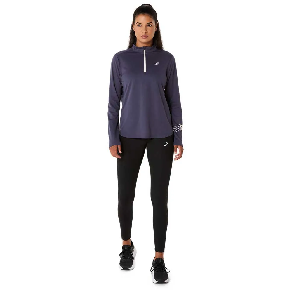 Asics Icon Halv Glidelås Langarmet T-skjorte female Asics Icon Halv Glidelås Langarmet T-skjorte female