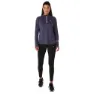 Asics Icon Halv Glidelås Langarmet T-skjorte female