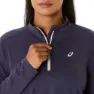 Asics Icon Halv Glidelås Langarmet T-skjorte female