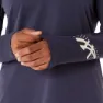 Asics Icon Halv Glidelås Langarmet T-skjorte female
