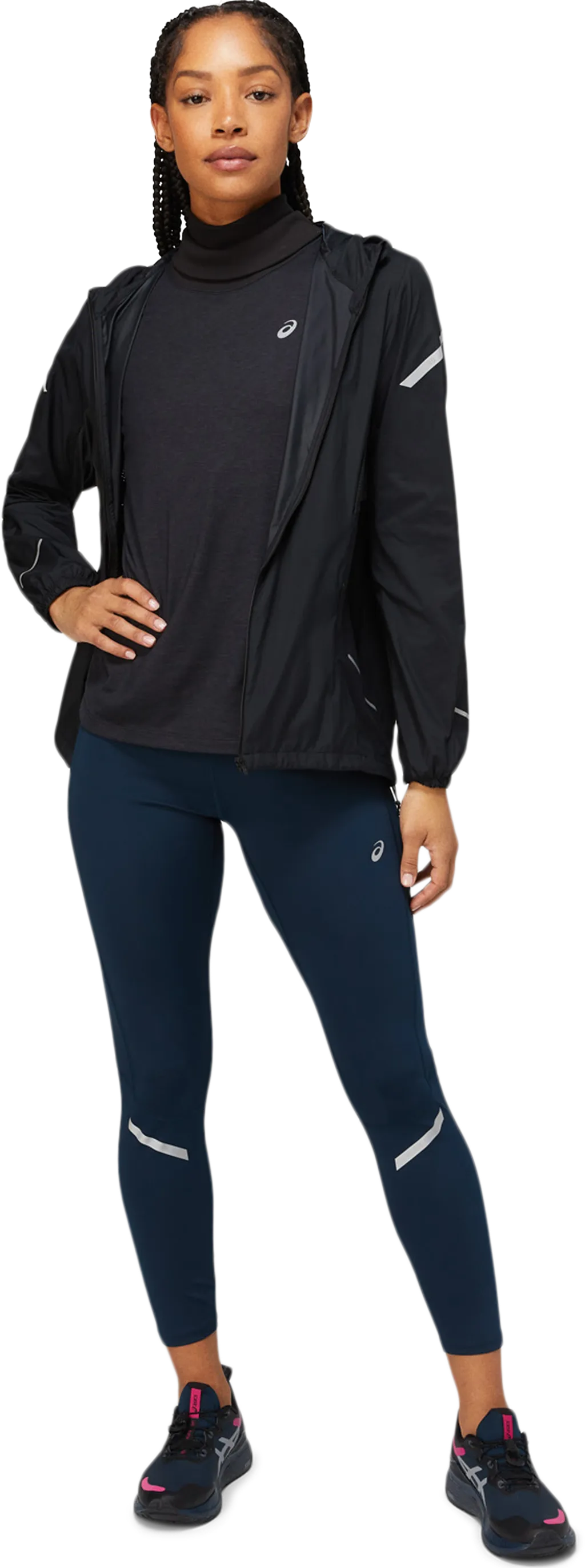Asics Lite-Show Tight Dame, Blue