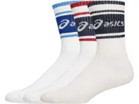 Asics Logo Crew Sock 3pk