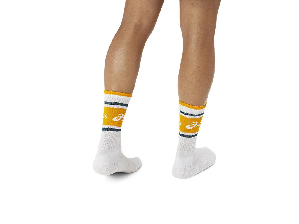 Asics Logo Crew Sock 3pk, Graycolor