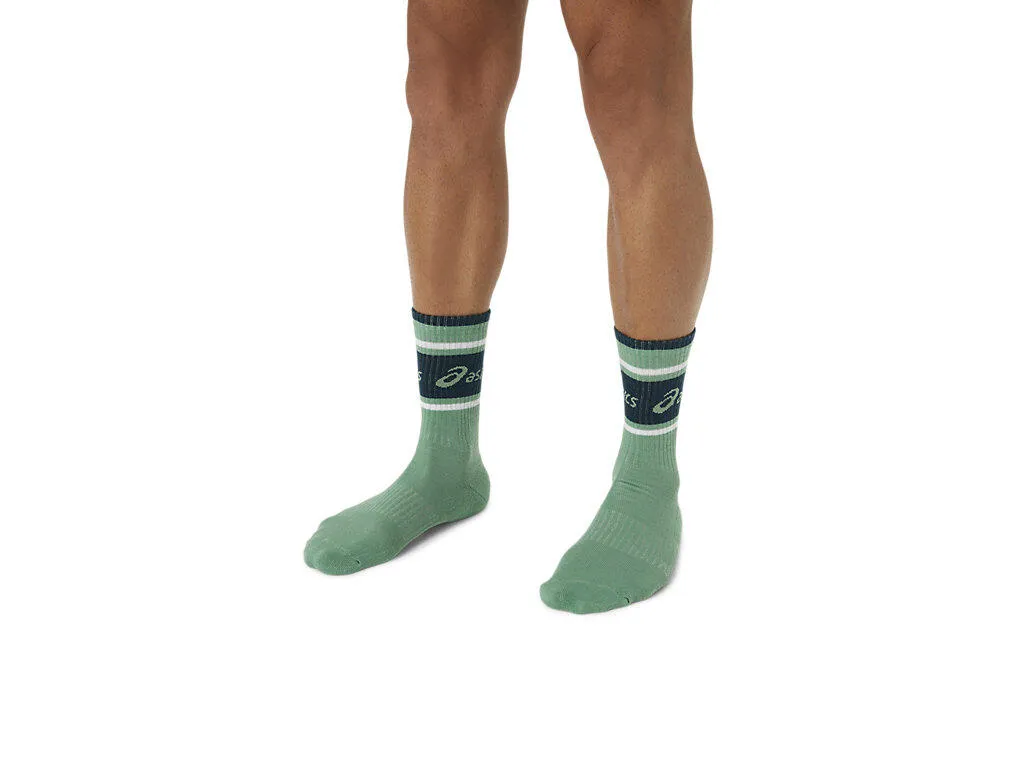 Asics Logo Crew Sock 3pk, Graycolor