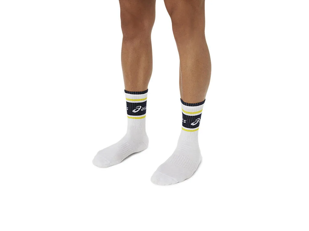 Asics Logo Crew Sock 3pk, Graycolor