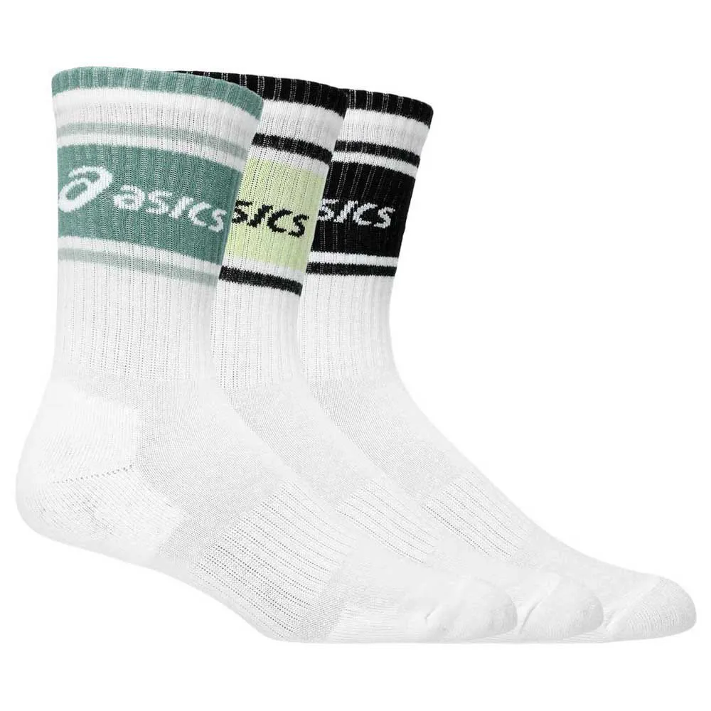 Asics Logo Crew Sokker 3 Par male Asics Logo Crew Sokker 3 Par male