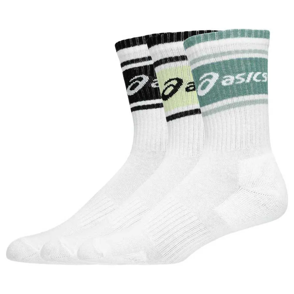 Asics Logo Crew Sokker 3 Par male Asics Logo Crew Sokker 3 Par male