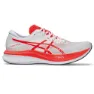 Asics Magic Speed 3 Løpesko male, White / sunrise red