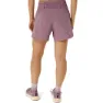 Asics Nagino 4inch Run Shorts female, Dusty mauve