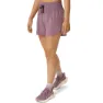 Asics Nagino 4inch Run Shorts female, Dusty mauve