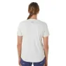 Asics Nagino Graphic Run Kortarmet T-skjorte female, Cream