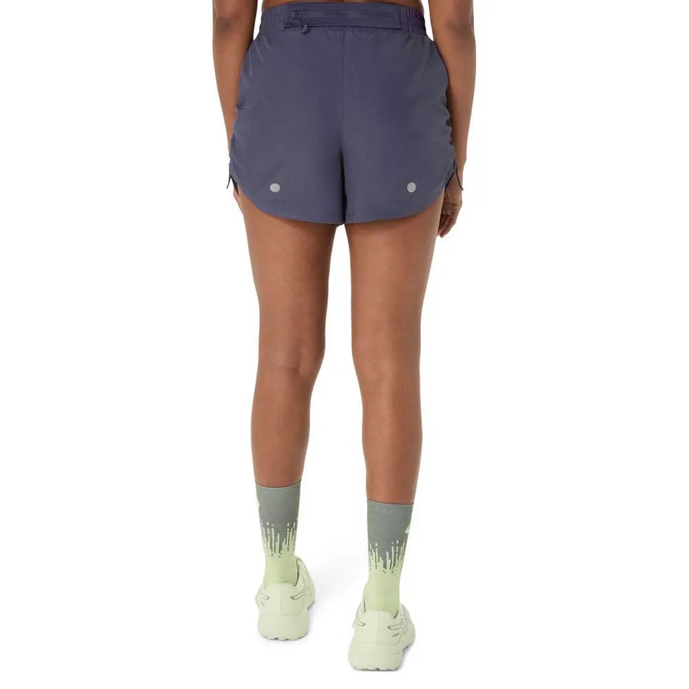 Asics Nagino Run Adjustable 4in Shorts Kvinne
