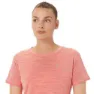 Asics Race Crop Kortarmet T-skjorte female