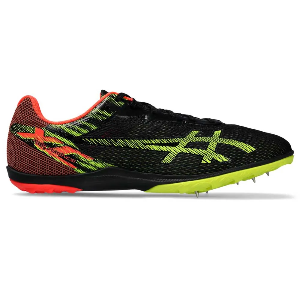 Asics Resurgence Xc Løpesko Med Pigger male, Black / safety yellow