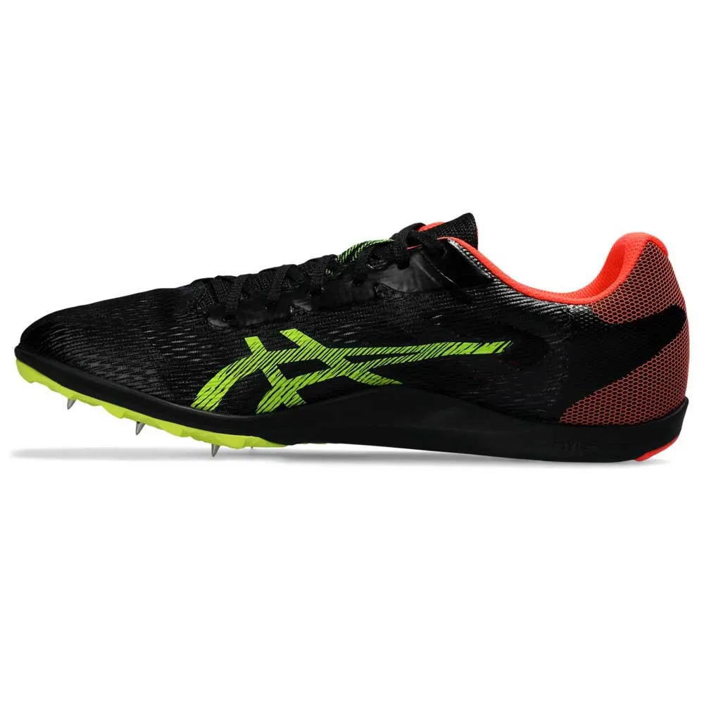 Asics Resurgence Xc Løpesko Med Pigger male, Black / safety yellow