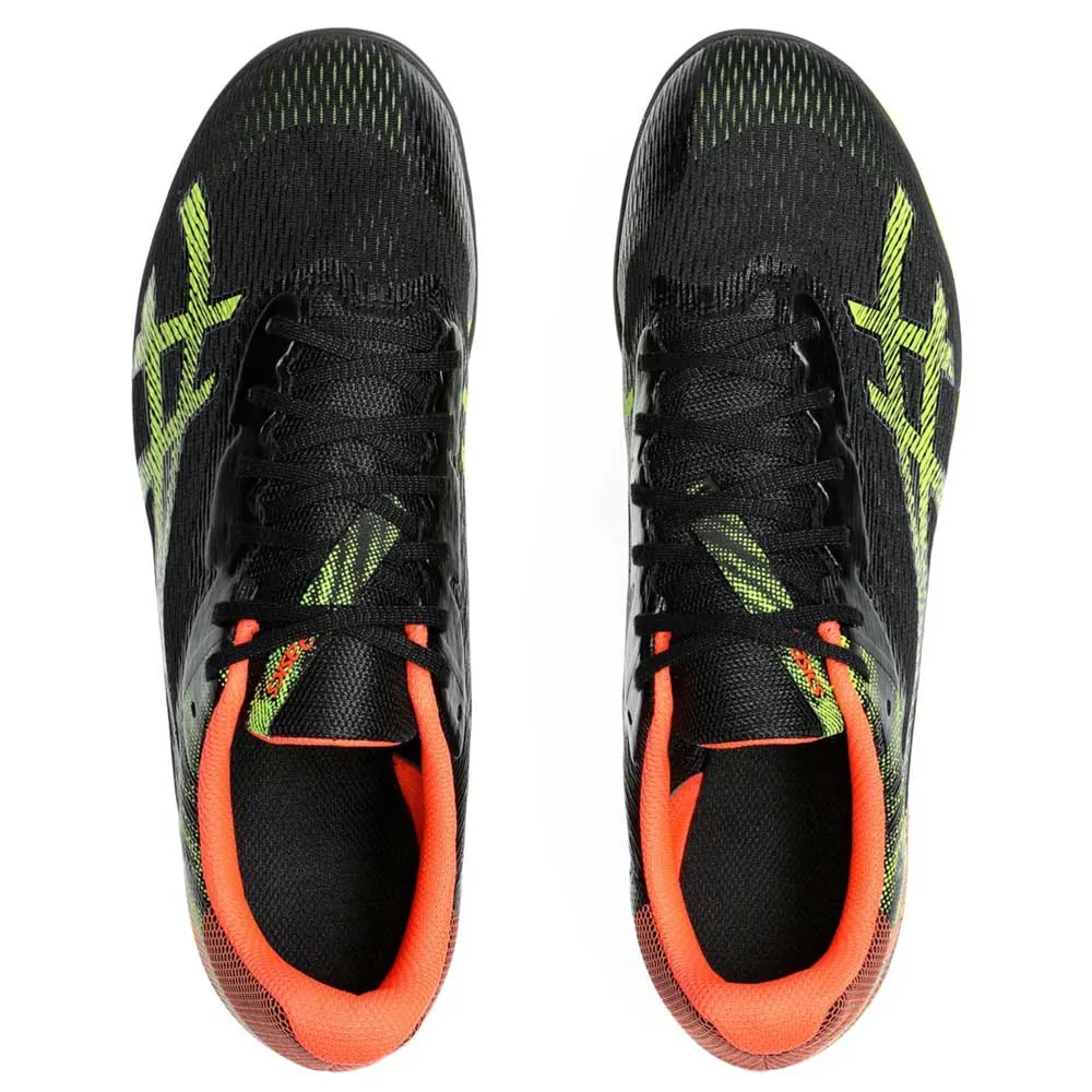Asics Resurgence Xc Løpesko Med Pigger male, Black / safety yellow