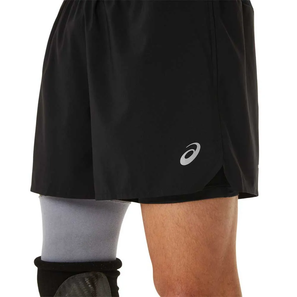 Asics Road 5´´ 2-i-1 Shorts male Asics Road 5´´ 2-i-1 Shorts male
