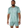 Asics Road All Over Print Kortarmet T-skjorte male