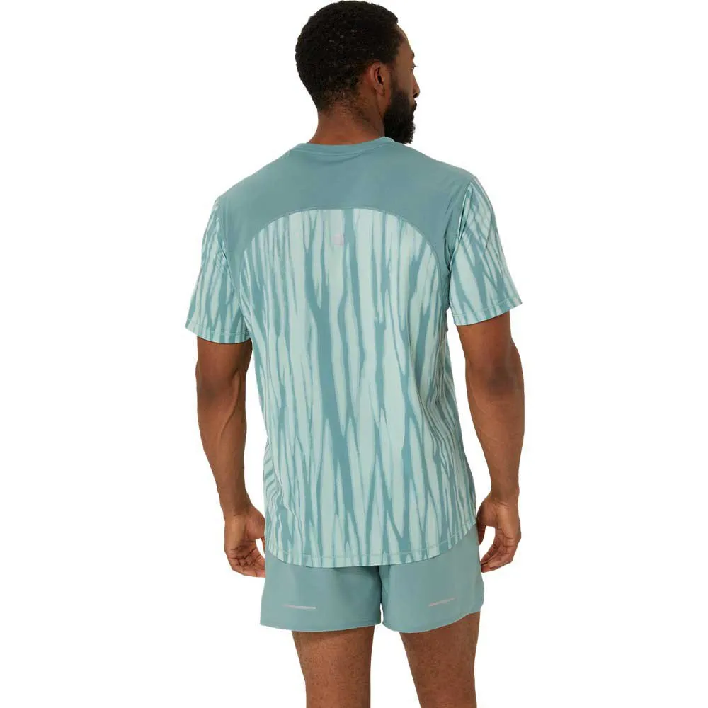 Asics Road All Over Print Kortarmet T-skjorte male