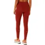 Asics Road Leggings female, Deep red