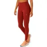 Asics Road Leggings female, Deep red