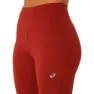 Asics Road Leggings female, Deep red