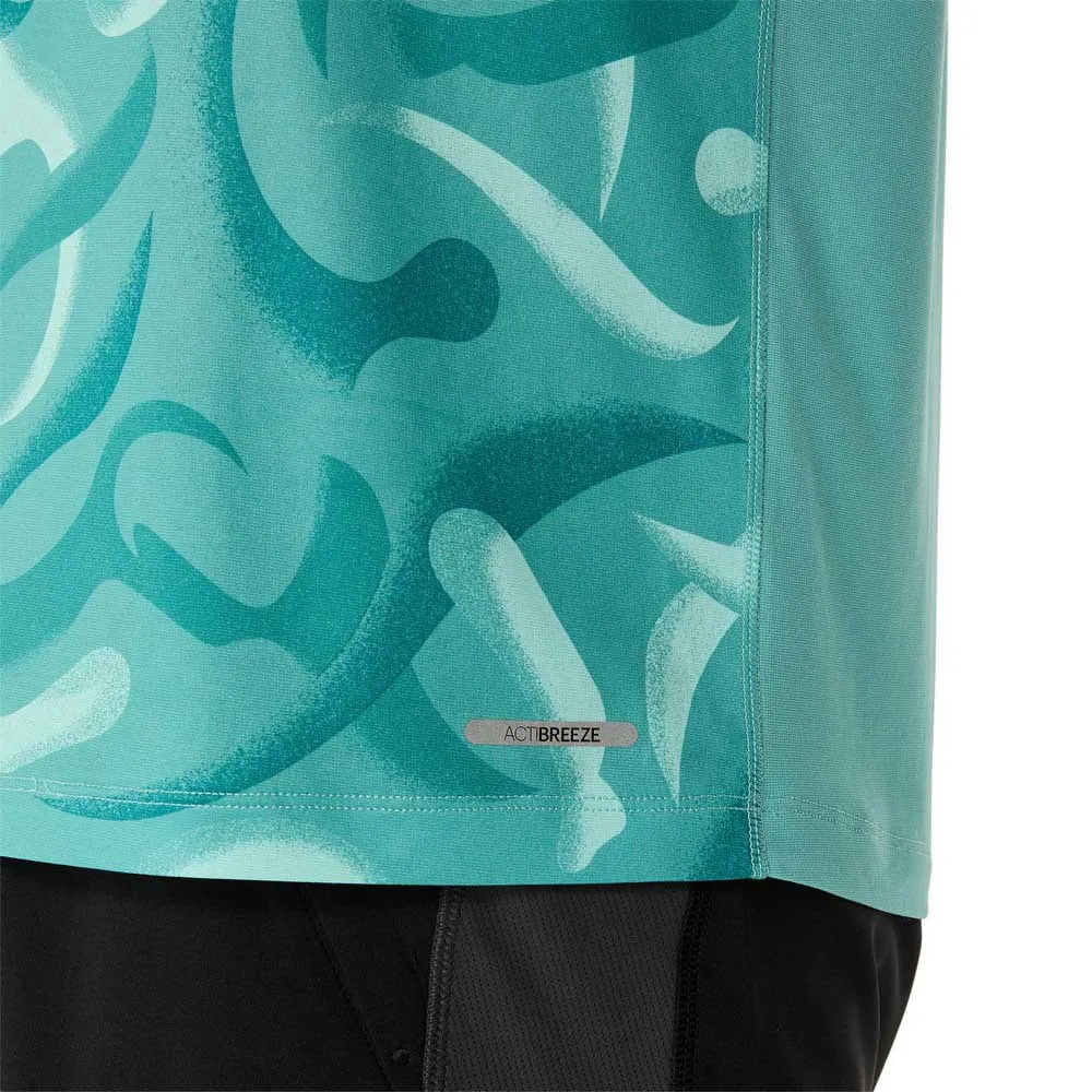 Asics Road Lite-show Kortarmet T-skjorte male