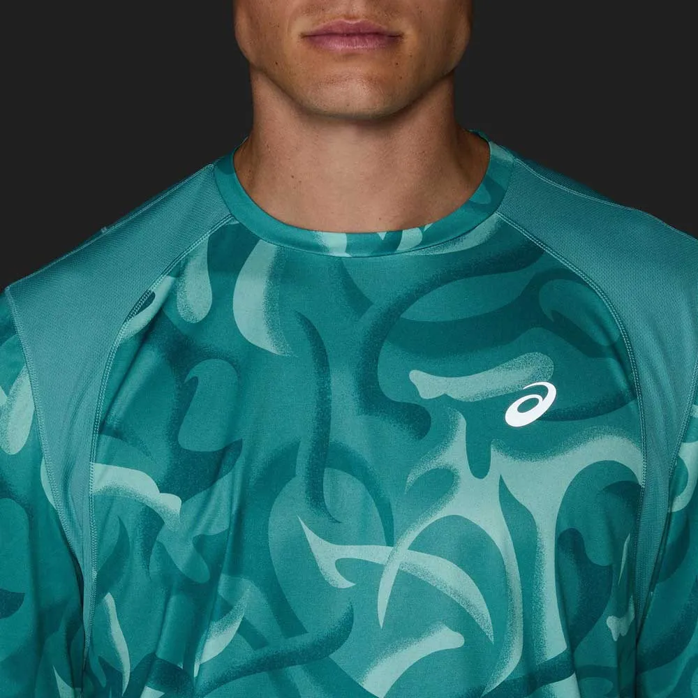 Asics Road Lite-show Kortarmet T-skjorte male