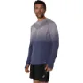 Asics Sømløs Langarmet T-skjorte male, Lavender grey / indigo fog