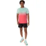 Asics Sømløs T-skjorte Med Korte Ermer Refurbished male, Coral reef / oasis green